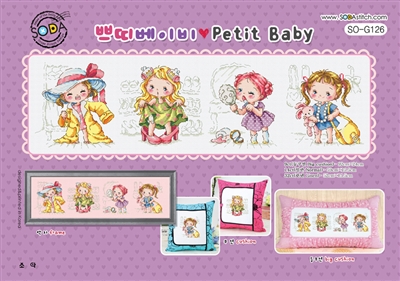 SO-G126 Petit Baby Cross Stitch Chart