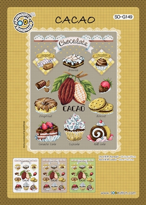 SO-G149 Cacao Cross Stitch Chart